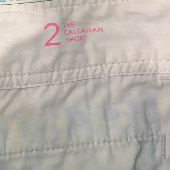 Lilly Pulitzer The Callahan Stretch Womens Shorts SZ 2 Tropical Resort - Picture 4 of 4
